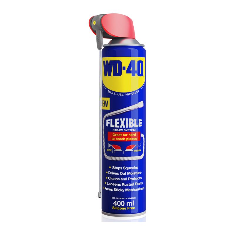 WD-40 Çok Amaçlı Ürün Esnek Uçlu (Flexible Straw) 400 ml